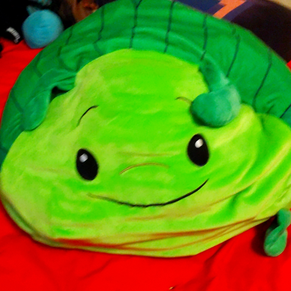 Big catapiler stuffed animal